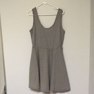 Black and White Polka Dot Dress